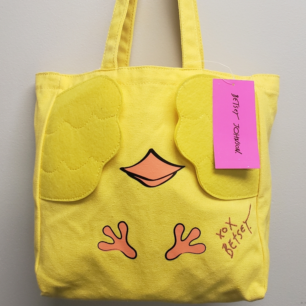 Betsey Johnson Sitting Chic Tote NWT